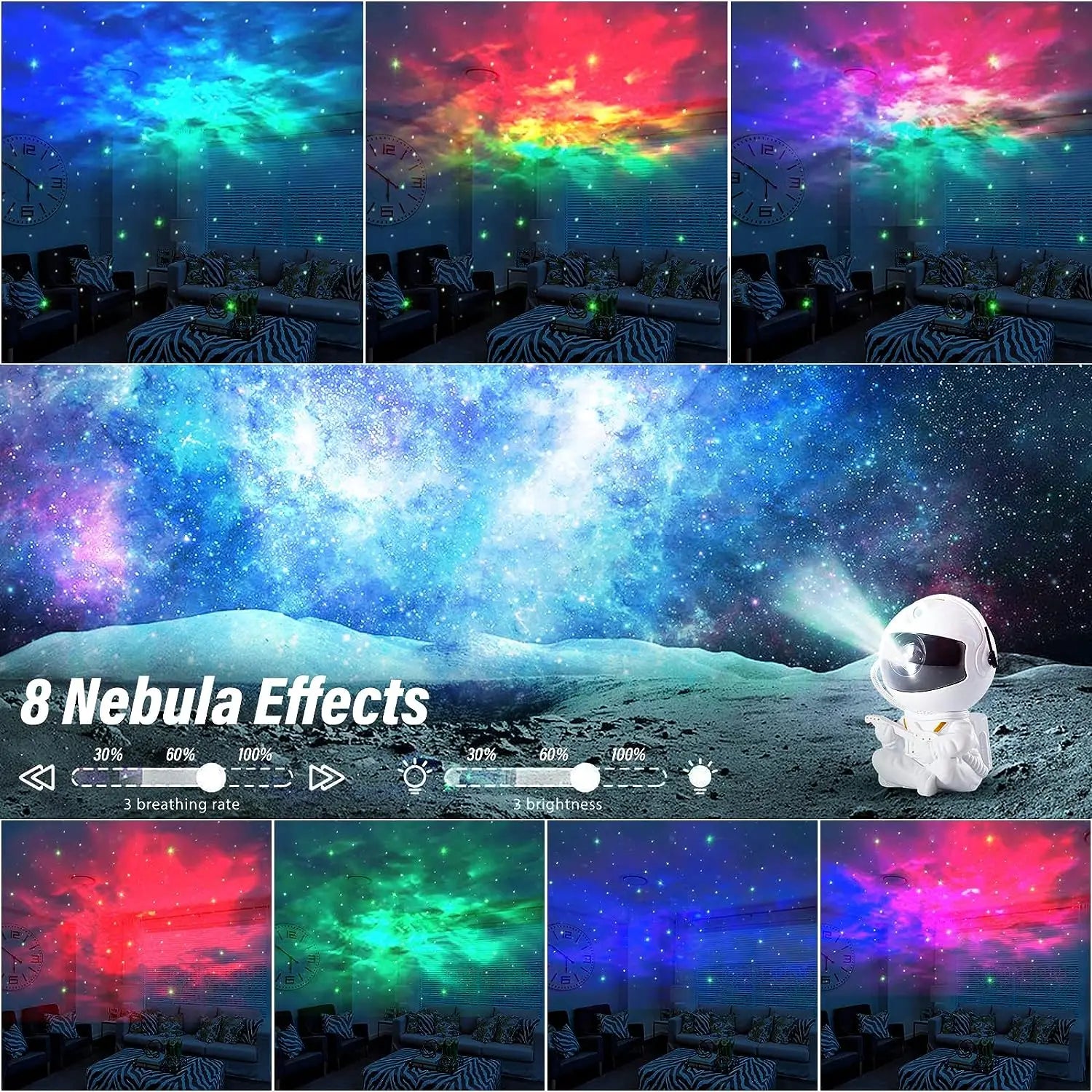 BuyNow™️ Star Projector Galaxy Night Light